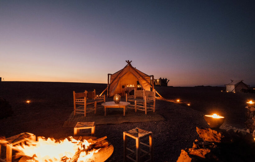 Dinner with magic show in the Agafay desert